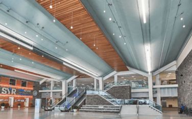 Tshav dav hlau Terminal Teeb pom kev zoo: Ntsuas kev zoo nkauj thiab ua haujlwm